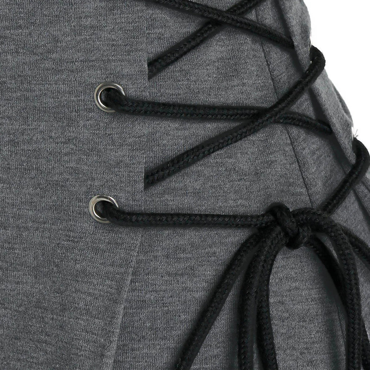 woman Women's Clothing Hoodies Sweatshirts Women's slim fit waist cinching strap drawstring long hooded sweatshirt Sweatshirts