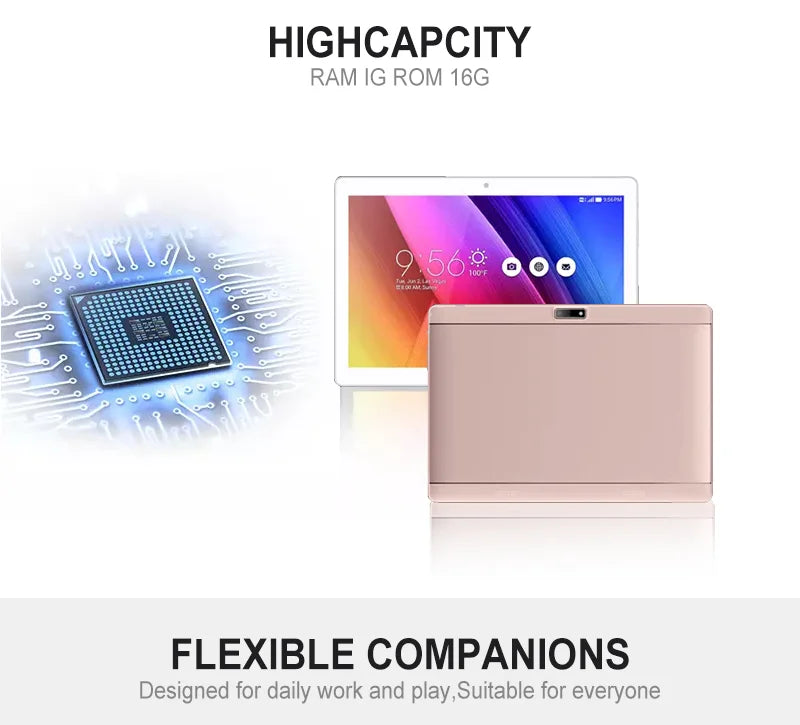 2026 mew 7inch 10inch Wall Mount Android Tablet Best 10.1inch Wifi 7" Quad Core Tablet Pc