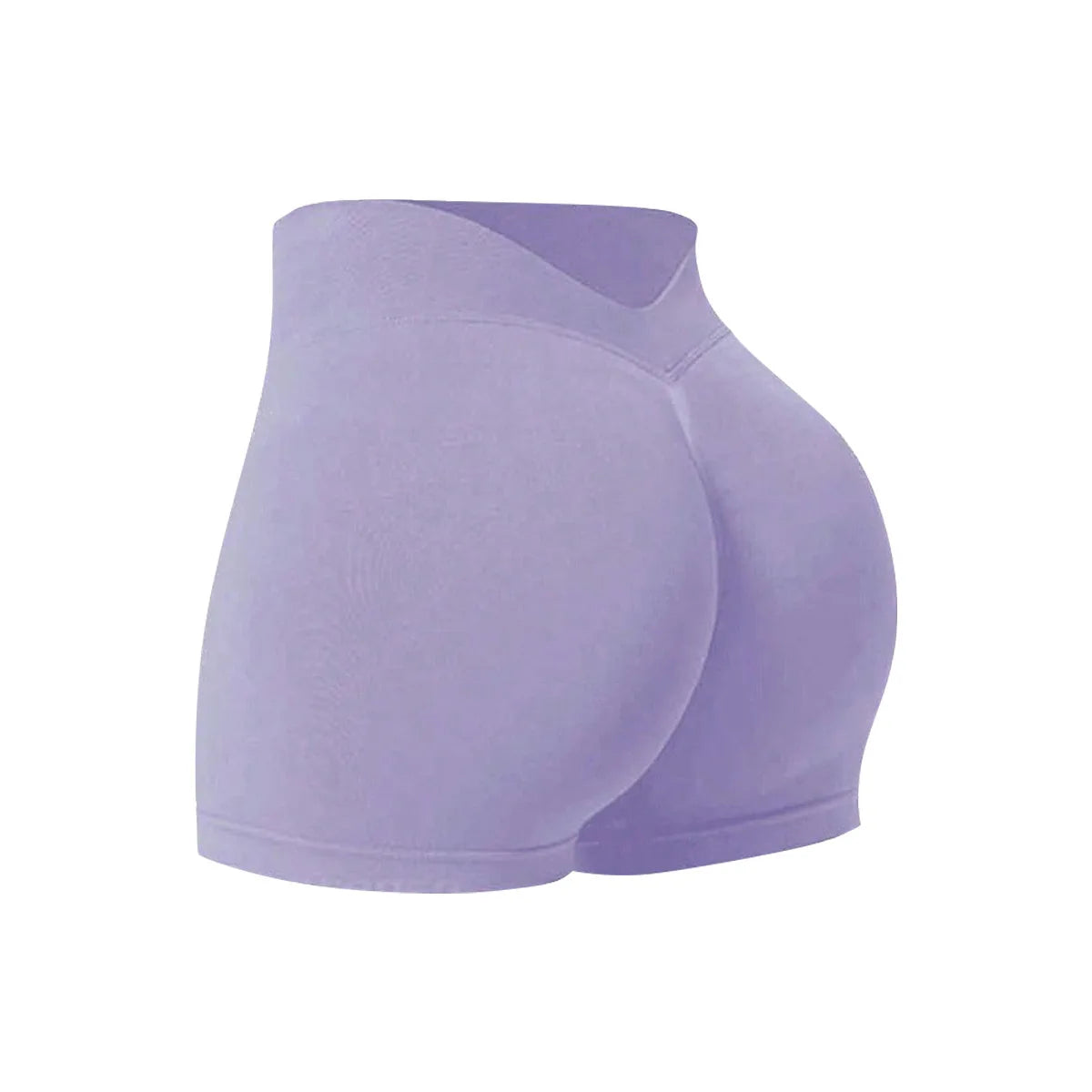 Women Summer V- Waisted Yoga Shorts Fashionable and Sexy Running Fitness Pants Gym High Elastic Hip Liftting Sports Shorts