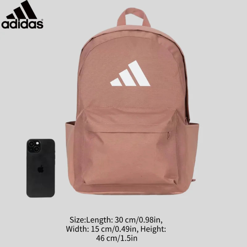 Adidas men's and women's bags, spring 2026 sports backpack, shoulder bag, laptop bag, school bag, IS7055