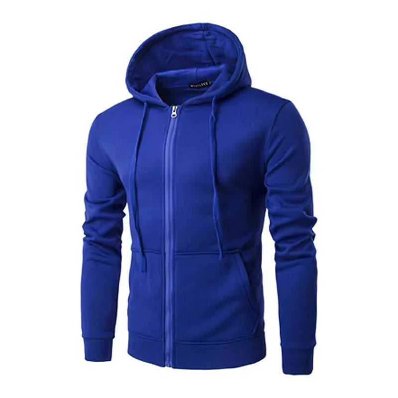 spring autumn Men Sweatshirts Long Sleeve Hoodie Zipper cardigan Male/woman Hoodies Sweatshirt Slim Fit Hoodie Male Clothing