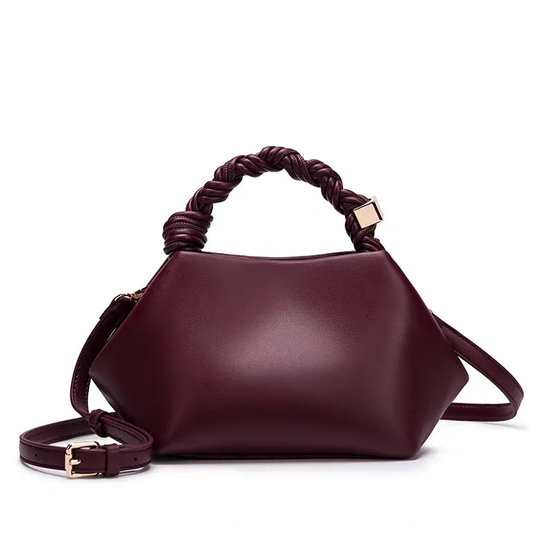 Large Paris Designer Ins New Trendy Crossbody Bag 2026 Hot Y2K Hexagonal Woven Clouds Shoulder Handbag Women with Premium Feel