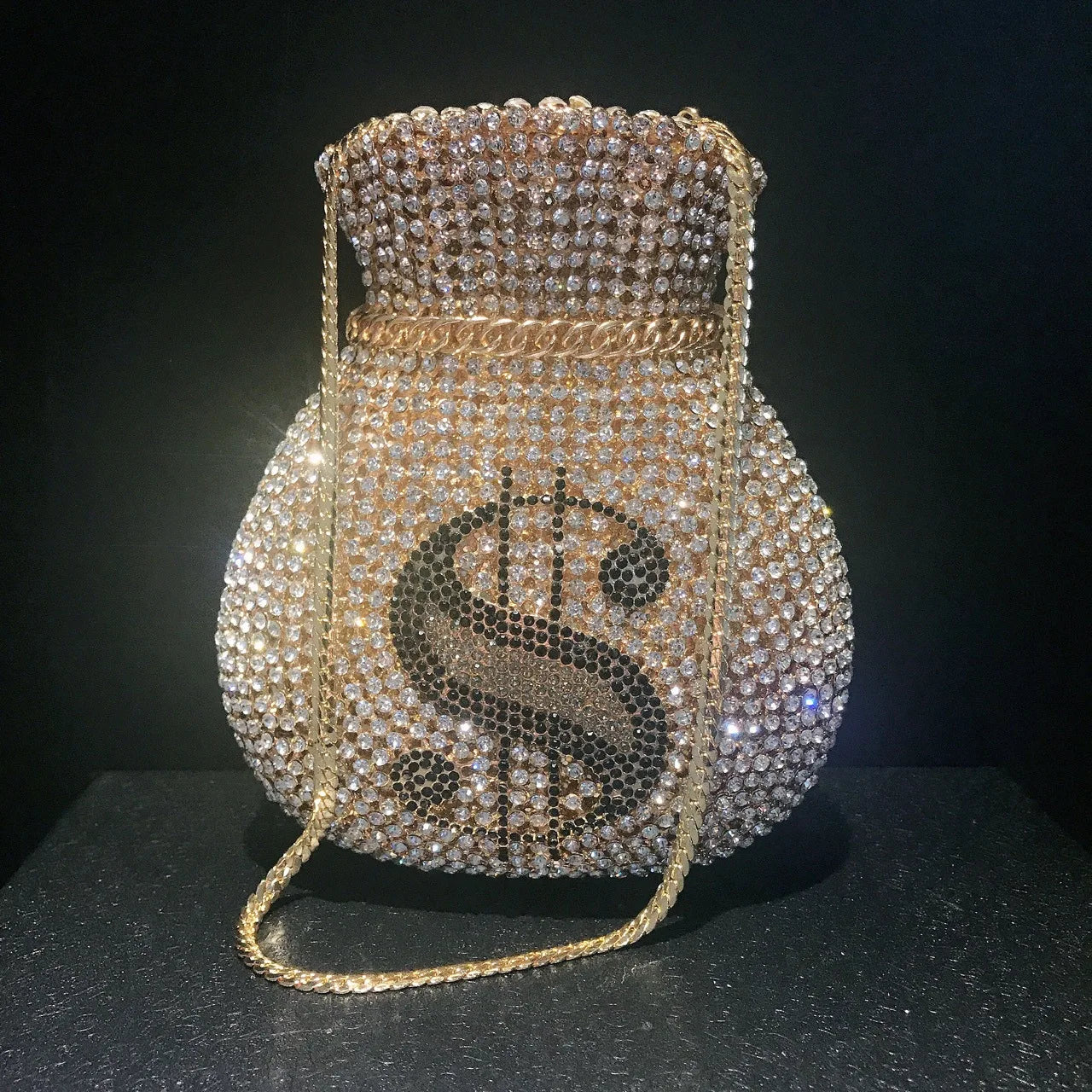 Fashion wallet brocade bagCrystal Bags Purse Purple Designer Women Party Clutches Mini Clutch Bags Drop Wedding Bridal Handbags