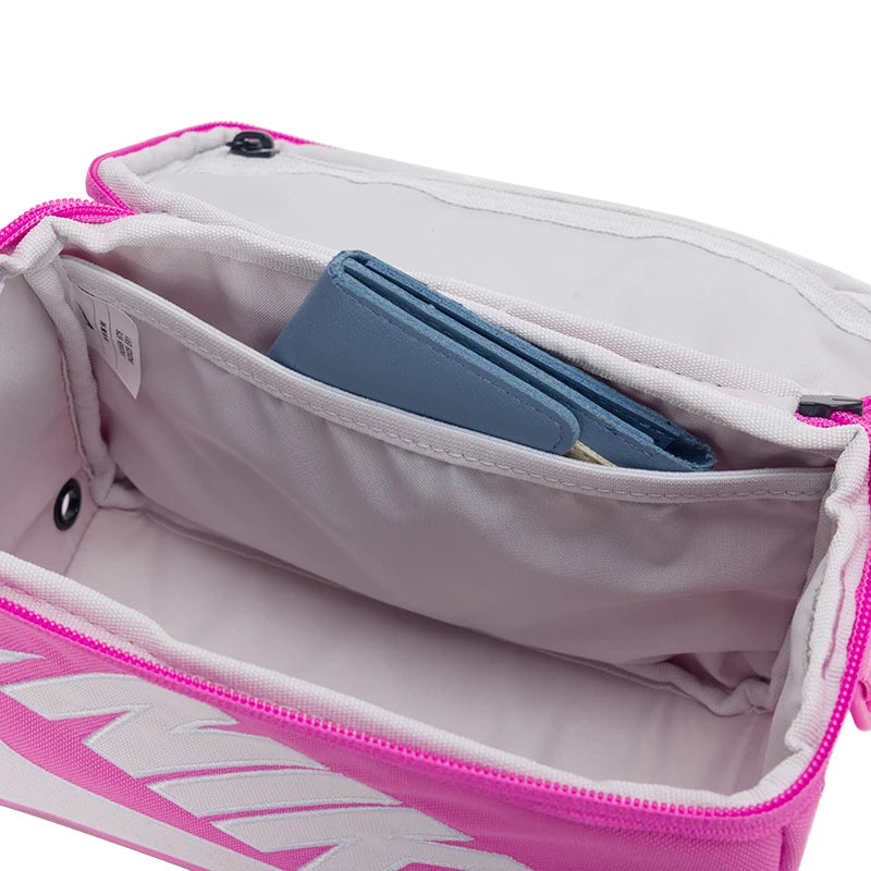 Nike Men's and Women's Bags, Compact Crossbody Bags, Portable Casual Bags, Lightweight Chest Bags, Cycling Travel Shoulder Bags