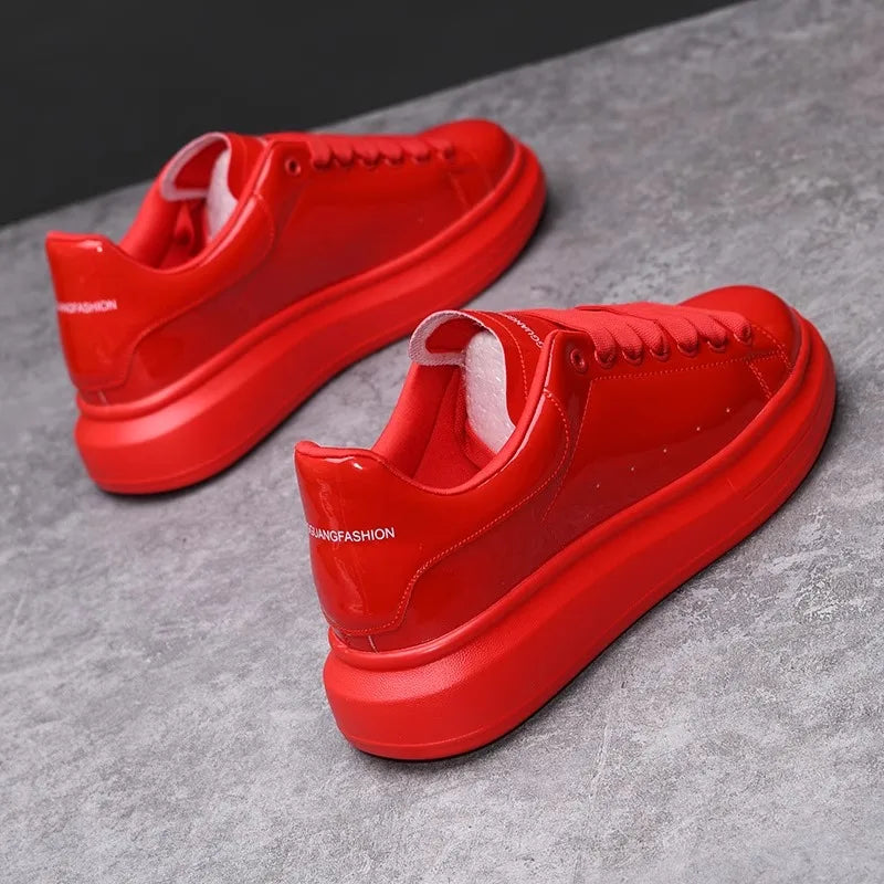 Classic white casual men's and women's shoes non-slip lightweight tennis walking shoes men's outdoor running shoes