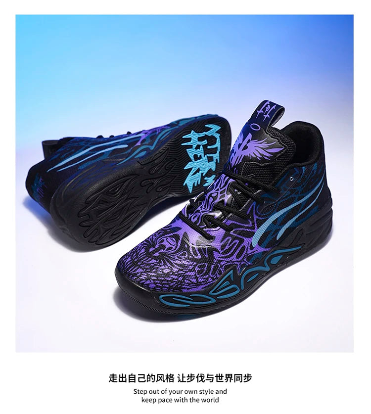 Men Basketball Shoes Outdoor Unisex Breathable Athletic Unisex Trainer Women High Quality Sneakers Running Light Sports Shoes