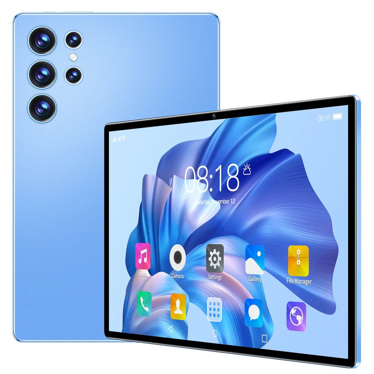 2026 New 10.1 Inch Octa Core Android Tablets 4GB RAM 64GB ROM 4G Dual SIM Network AI Speed-up Tablet Bluetooth WiFi 6000mAh