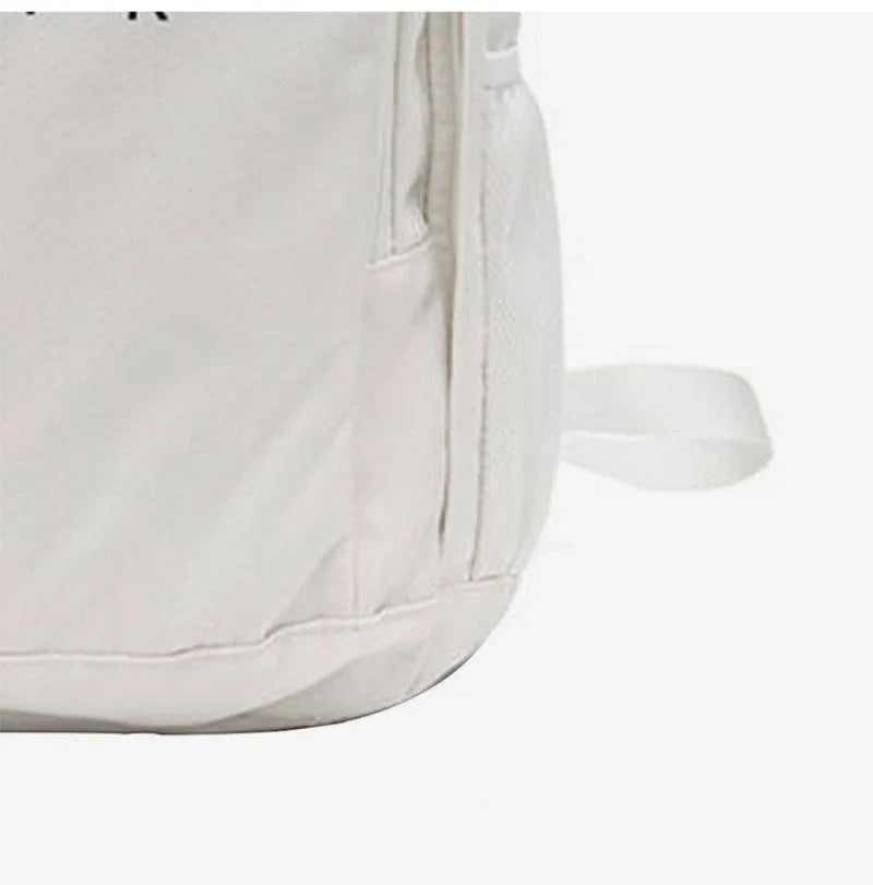 Nike's new men's and women's white gray and white casual classic backpack CK0954-092