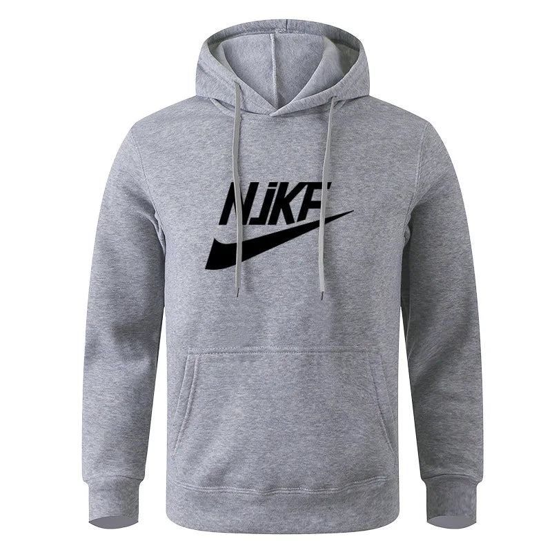 New autumn and winter men's and women's fleece hoodies for foreign trade, casual sports, fashionable men's hoodies