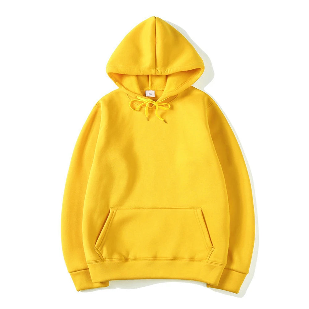 Men Hoodies Women Pullover Spring Autumn Casual Hoodie Sweatshirts Solid Color Hoodies Oversize Black Sweatshirt For Male