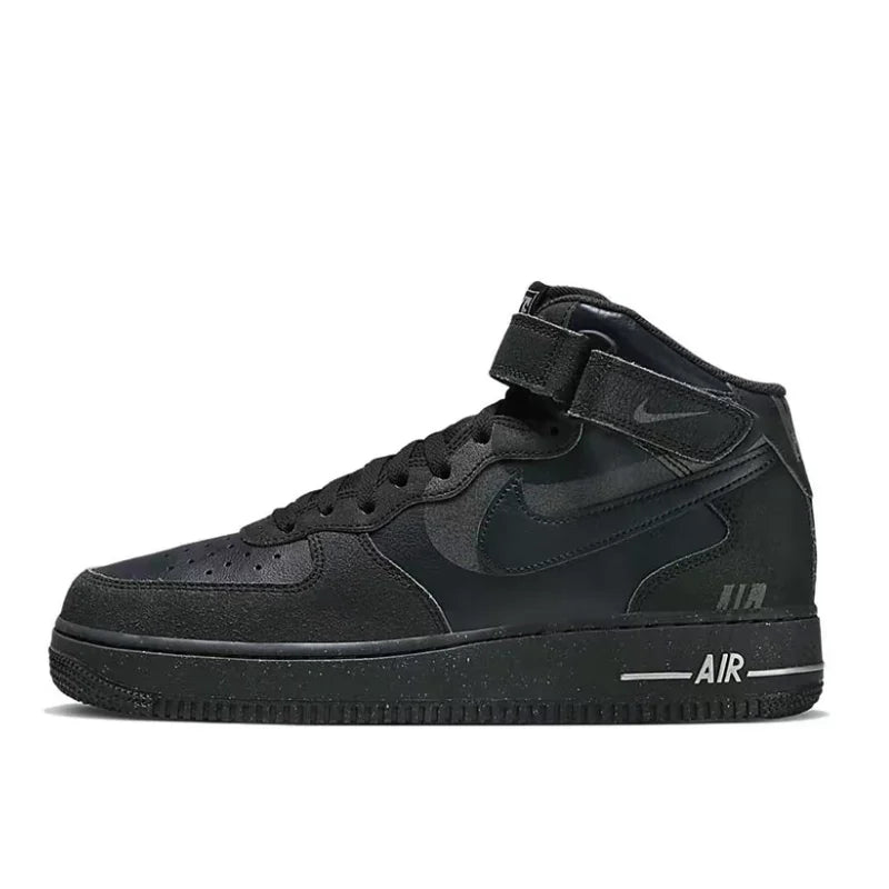 Nike Air Force 1 07 Minimalist, Fashionable, Premium, Versatile Mid-Top Casual Sneakers Anti-Slip, Wear-Resistant DQ7666-001