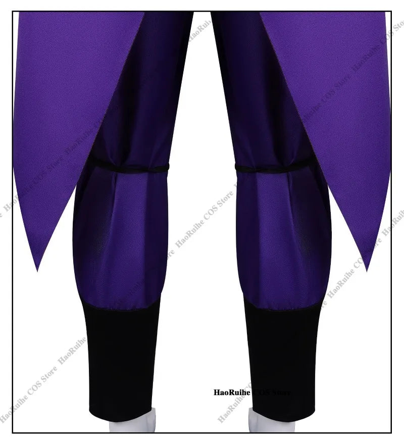 Hot The Freak Circus Pierrot Jester Harlequin Cosplay Costume Adult Clown Top Pant Wigs Joker Uniform Halloween Costume Carnival