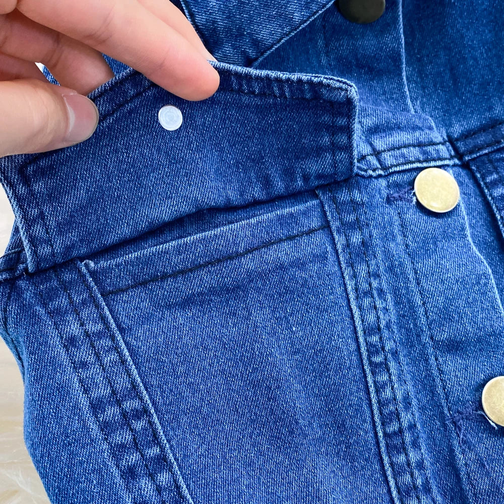 Denim Dress Women Sexy Long Dresses Vintage Vestidos A Line Sleeveless Backless Single Breasted Pockets 2025 Summer Sundress