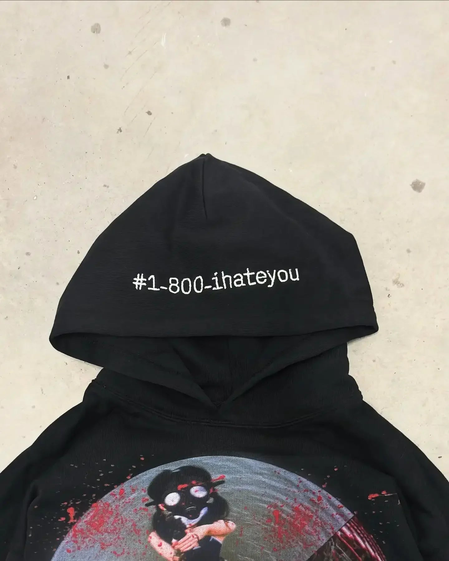 Vintage Embroidery Print Hoodies Women Grunge Sweatshirt Tops Streetwear Harajuku Gothic Y2k Style Hoodie Women Clothing