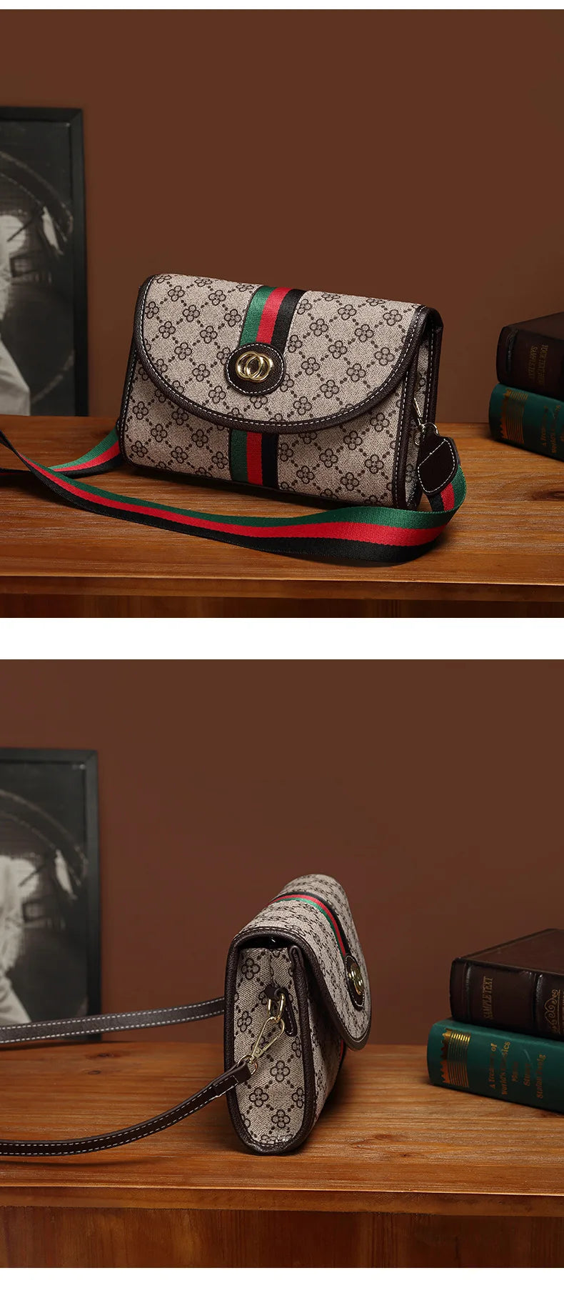 High-End Fashion Women's Envelope Shoulder Messenger Bag Versatile New Style Handbag for All Seasons