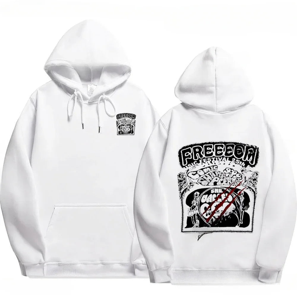 2026  New Style  Cry of  Fear Hoodies  Double Sided   Men's  Women's  Sweatshirt  Unisex  Long-sleeved  Hoodie  Size S-3XL