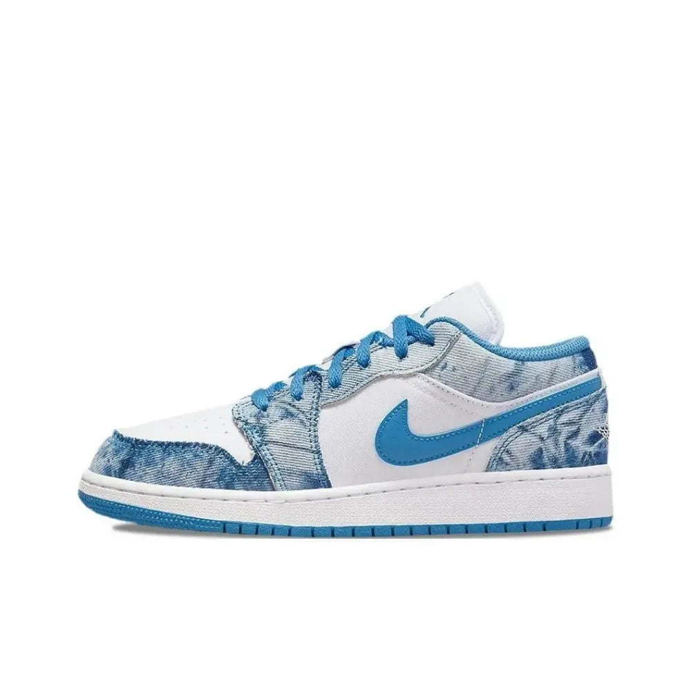 Nike Air Jordan 1 Low Unisex Basketball Shoes, Comfortable Cushioning, Perfect for Sports and Casual Wear 553558-174