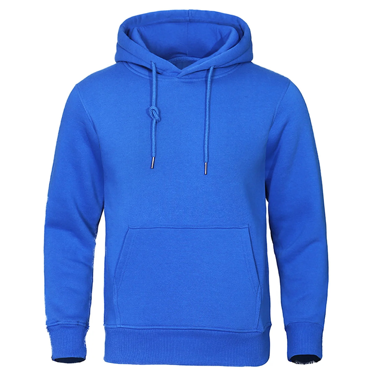 Winter Solid Color Men Hoodies Fleece Warm Mens Sweatshirt Fashion Men Fleece Warm  Sweatshirt