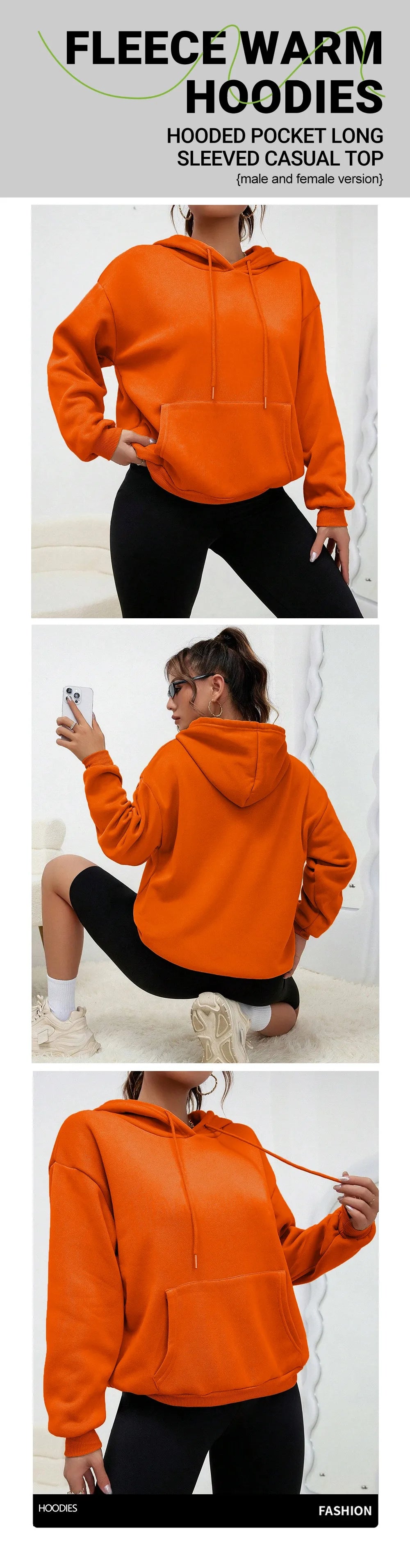Cute Hair Cow Cartoon Printing Hoodies Womens Fleece Autumn Streetwear Comfortable Casual Hoodie Y2K Pocket All-Match Hoody
