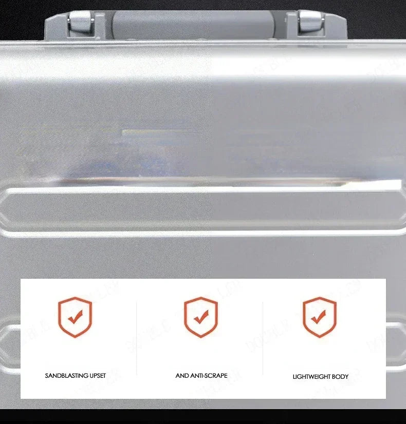 A Luxurious 29-inch Aluminum-magnesium Alloy Suitcase/bag, Perfect for Students, with Ample Space. Ships From The EU.