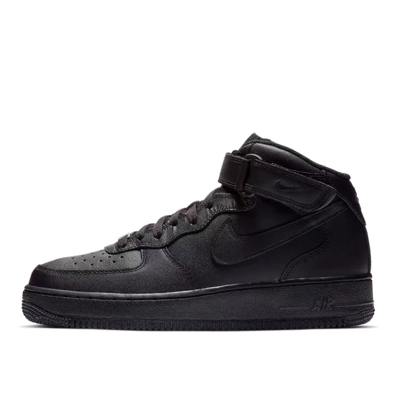 Nike Air Force 1 07 Minimalist, Fashionable, Premium, Versatile Mid-Top Casual Sneakers Anti-Slip, Wear-Resistant DQ7666-001