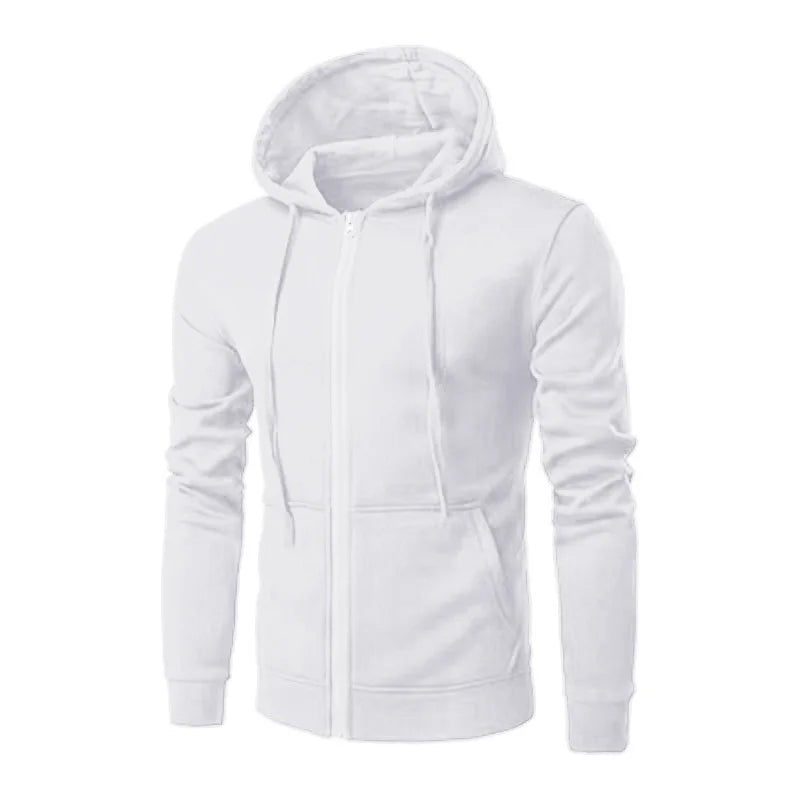 spring autumn Men Sweatshirts Long Sleeve Hoodie Zipper cardigan Male/woman Hoodies Sweatshirt Slim Fit Hoodie Male Clothing