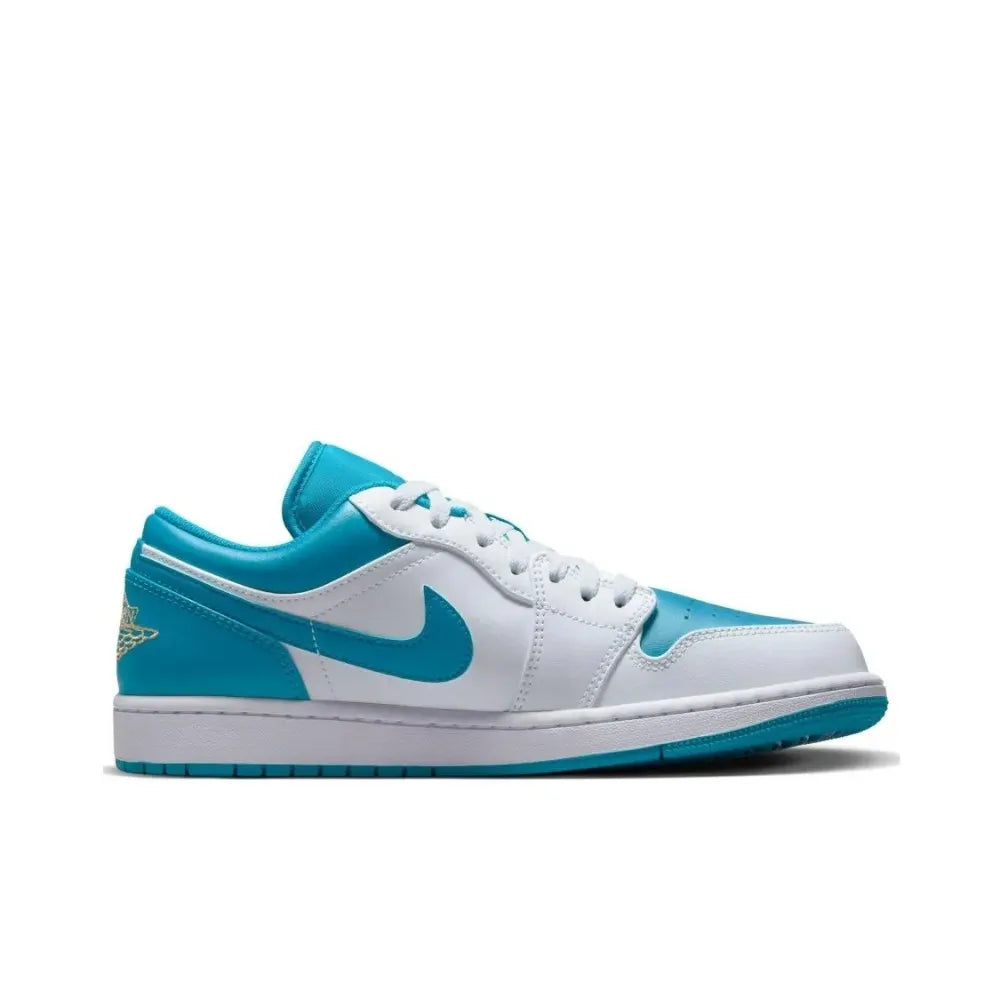 Nike Air Jordan 1 Low Unisex Basketball Shoes, Comfortable Cushioning, Perfect for Sports and Casual Wear 553558-174