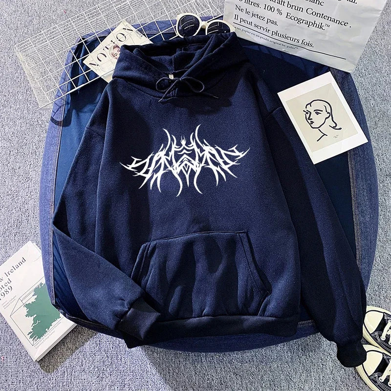 2026 New Arrival Women's Sweatshirts Y2K Style Hooded Long Sleeve Pullover Urban Casual Fashion Loose Hoodies Streetwear