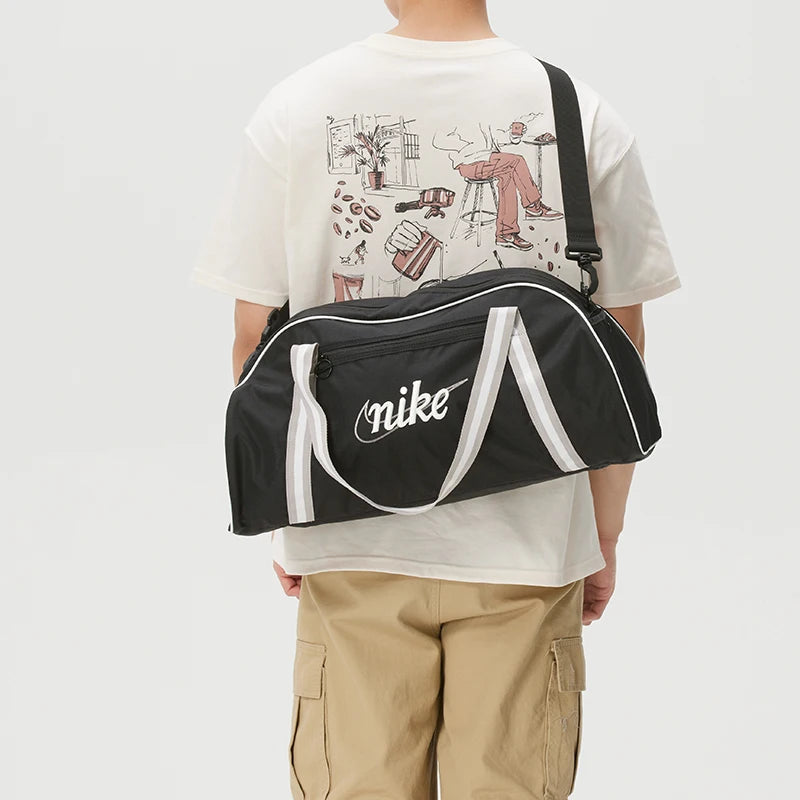 Nike Men's and Women's Sports Bags, Large-Capacity Shoulder Bags, Crossbody Bags, Casual Tote Bags, Handbags Dh6863-014