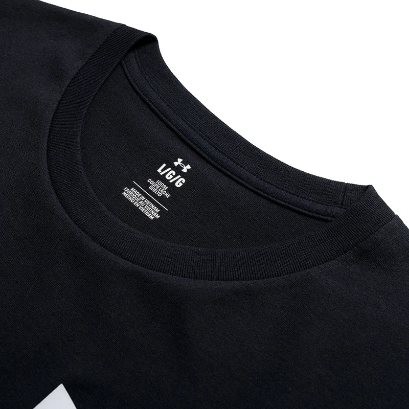 Underarmour T-Shirt Men's Sportstyle Men's Top Running Training Wear Comfortable Breathable Casual Round Neck Short-Sleeved 1382911-001