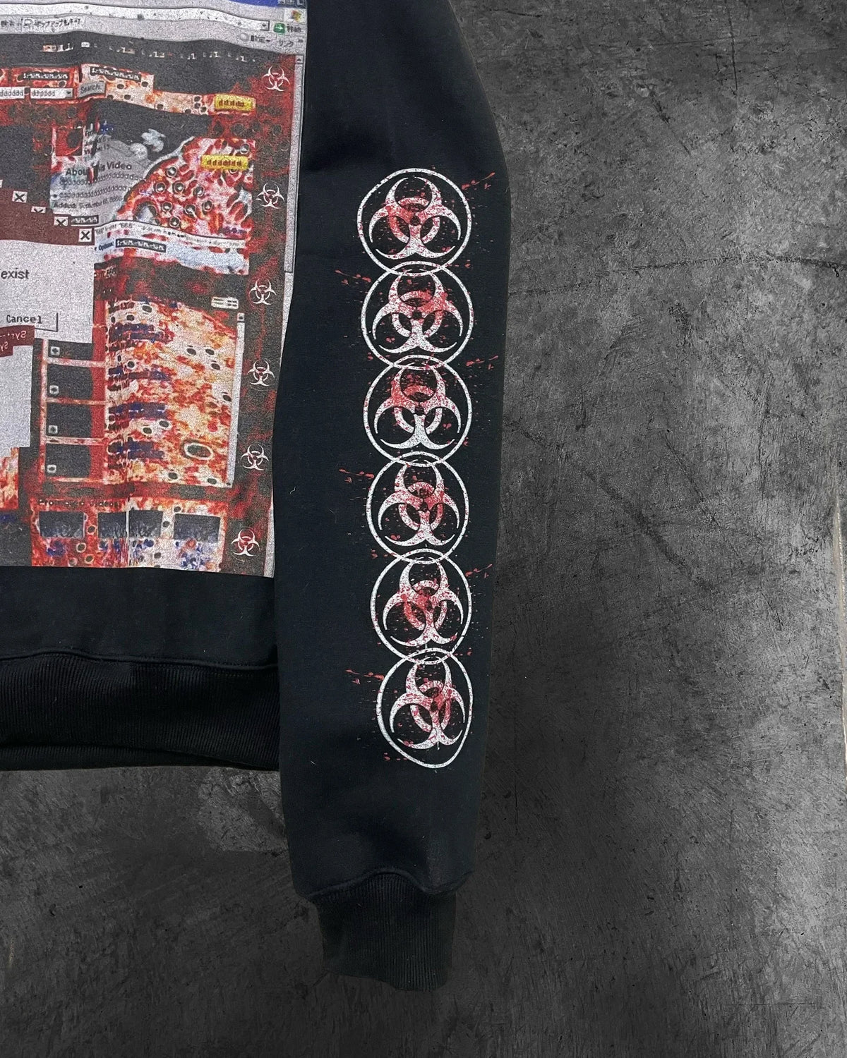 Vintage Embroidery Print Hoodies Women Grunge Sweatshirt Tops Streetwear Harajuku Gothic Y2k Style Hoodie Women Clothing