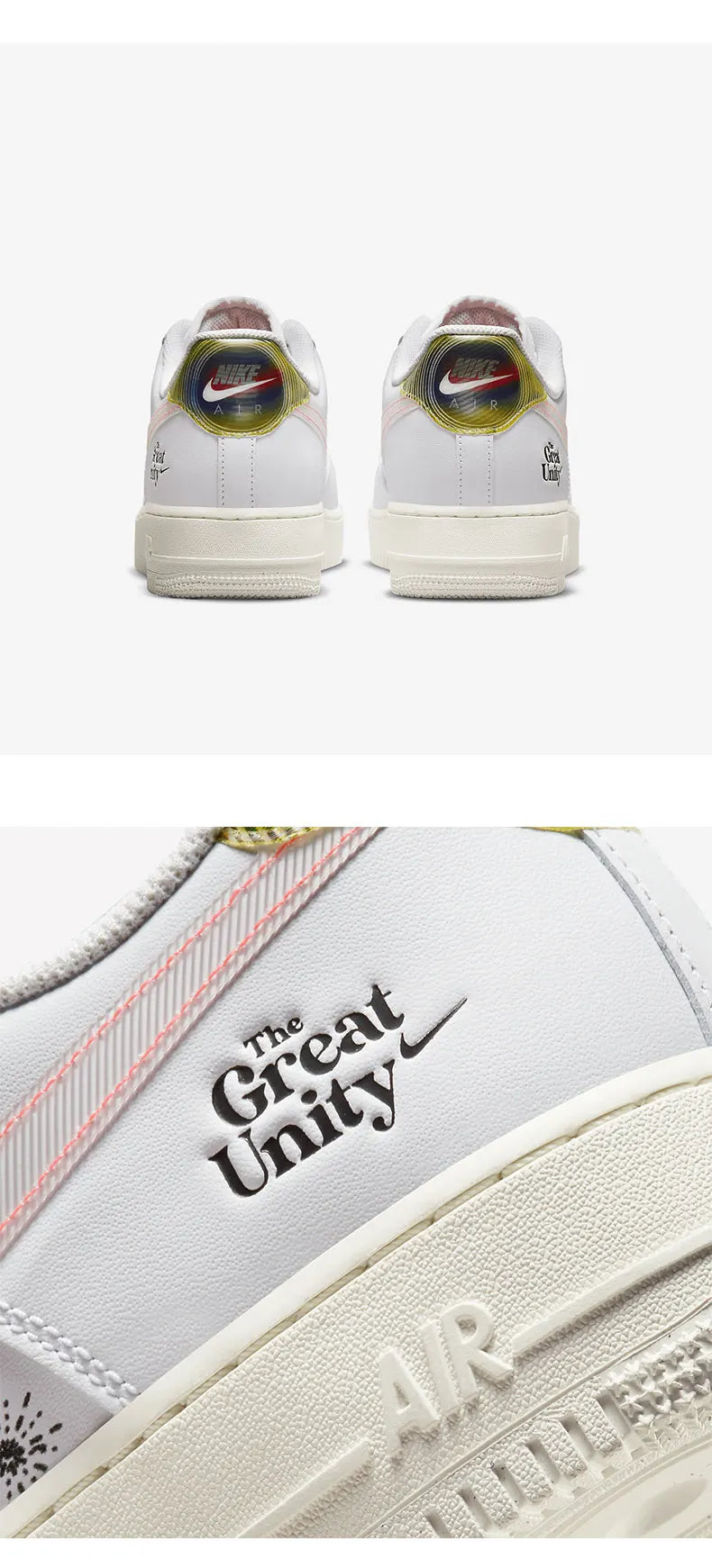 Nike genuine AIR FORCE 1 low cut men's sports and leisure board shoes DM5447-111