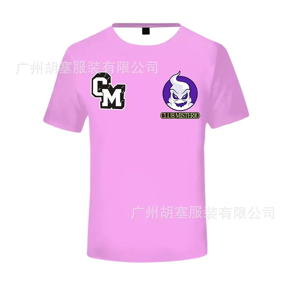 CLUB MISTERIO Baseball Jacket Spanish Podcast Edition autumn winter Men Women Streetwear Halloween hoodies Y2k Sudaderas T-shirt