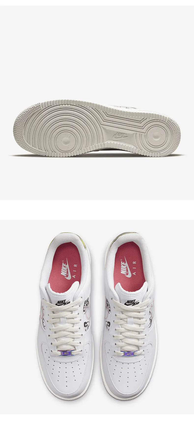 Nike genuine AIR FORCE 1 low cut men's sports and leisure board shoes DM5447-111