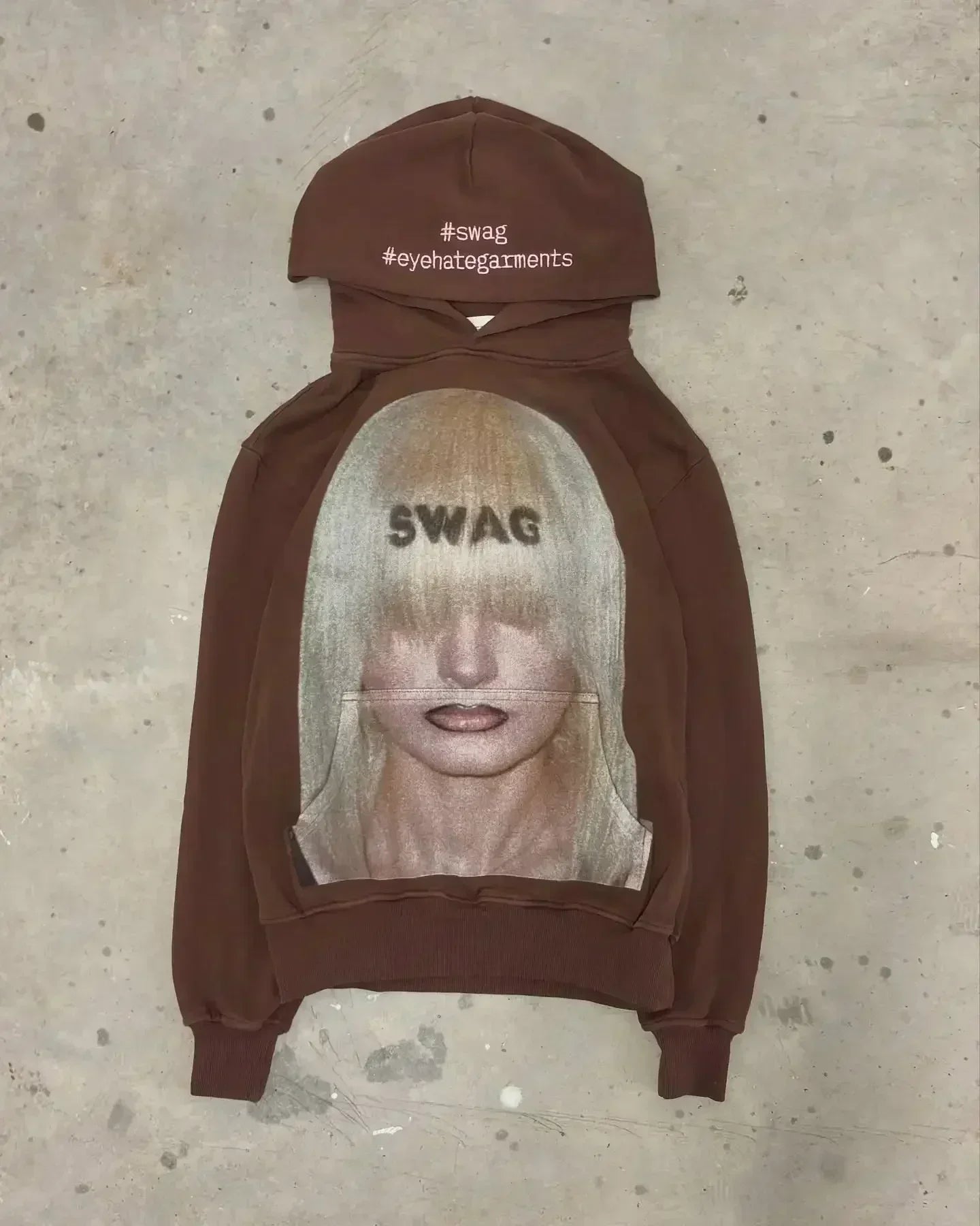 Vintage Embroidery Print Hoodies Women Grunge Sweatshirt Tops Streetwear Harajuku Gothic Y2k Style Hoodie Women Clothing