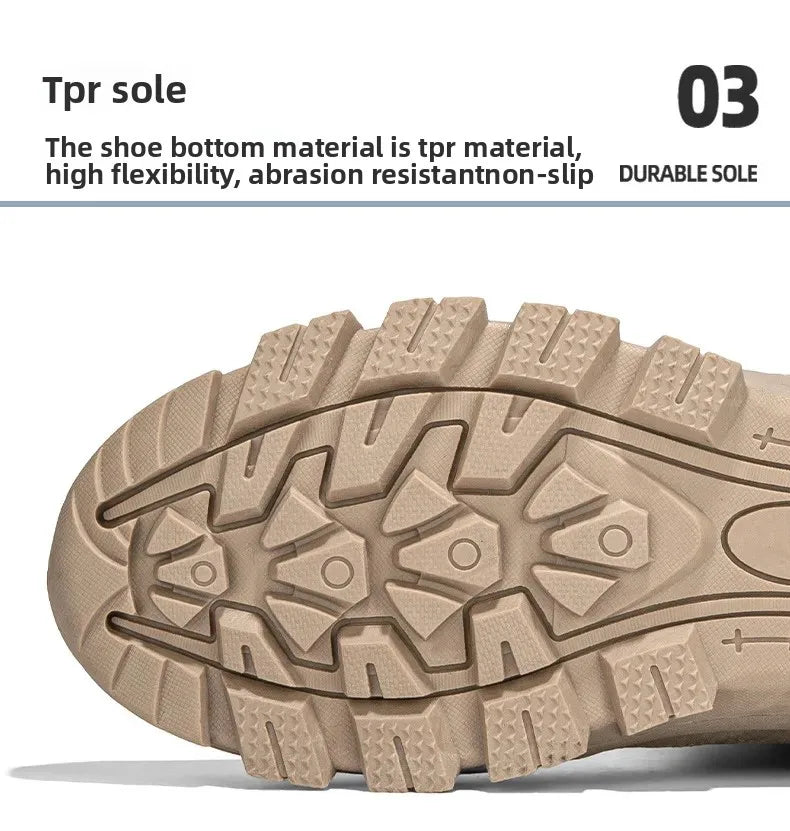 Thickened Winter Snow Boots Men's High Top Cotton Outdoor Sports Boots Couples Snow Shoes Anti-wear Comfortable Warm Zapatillas