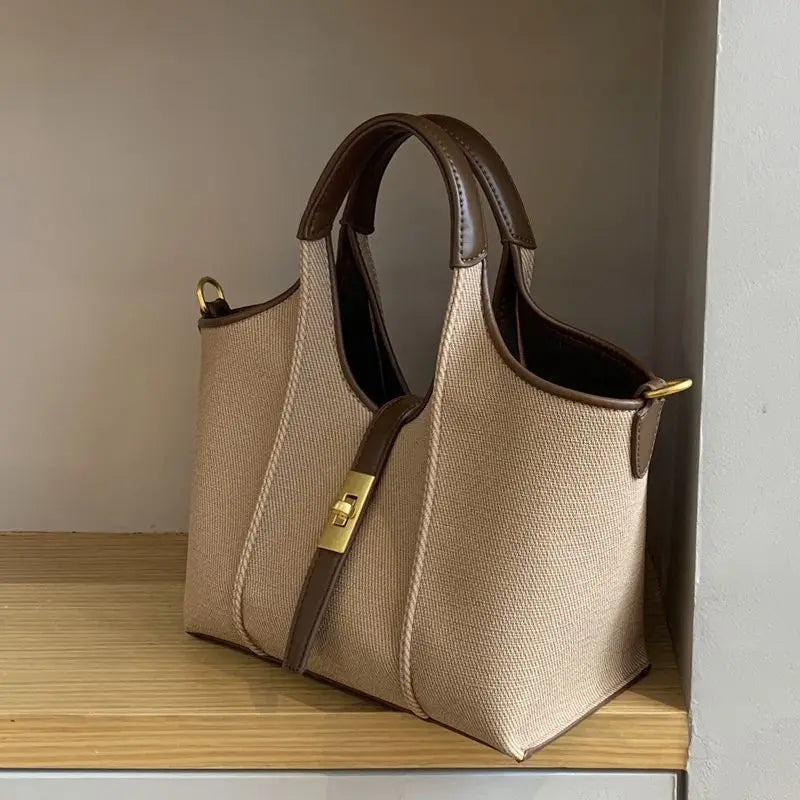 2024 New Handbag, Bags for  Women, High-quality Bucket Bag, Canvas Bag, Women's Crossbody Tote Bag