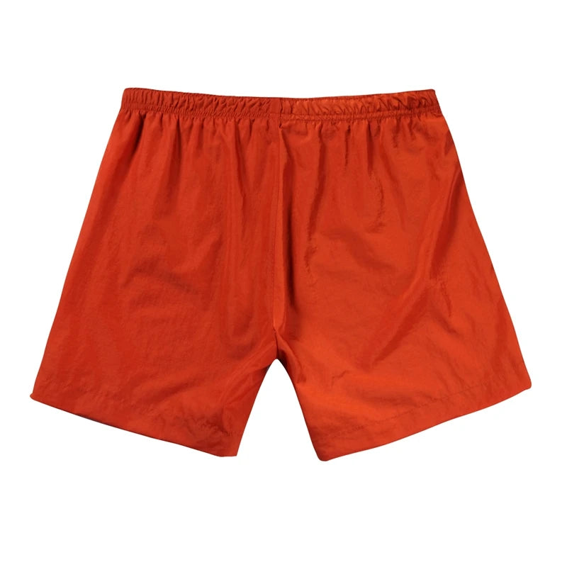 Top quality luxury knee-length  summer youth leisure sports nylon shorts loose men's beach 5-point pants
