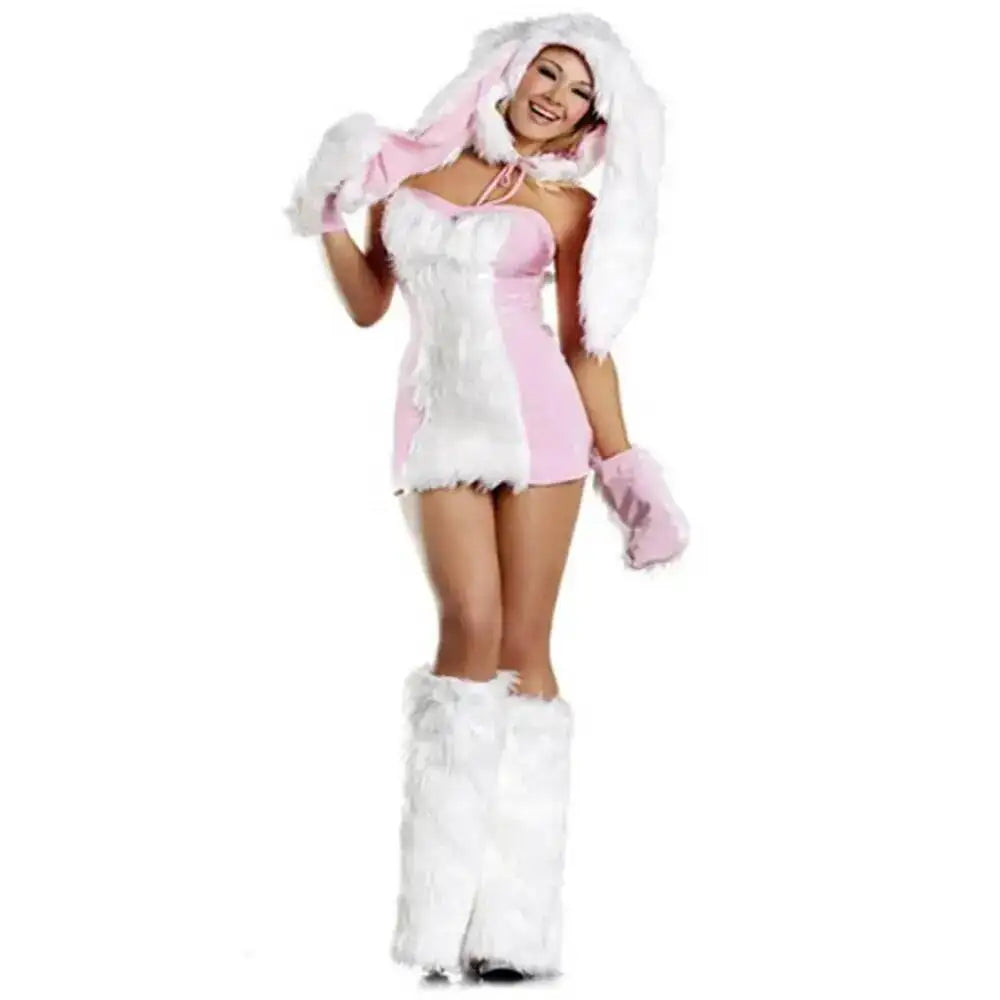 Halloween Cosplay Deluxe Plush Monster Animal Costume Adult Fox Cat Girl Cosplay Costume Halloween Costumes Women Fancy Party