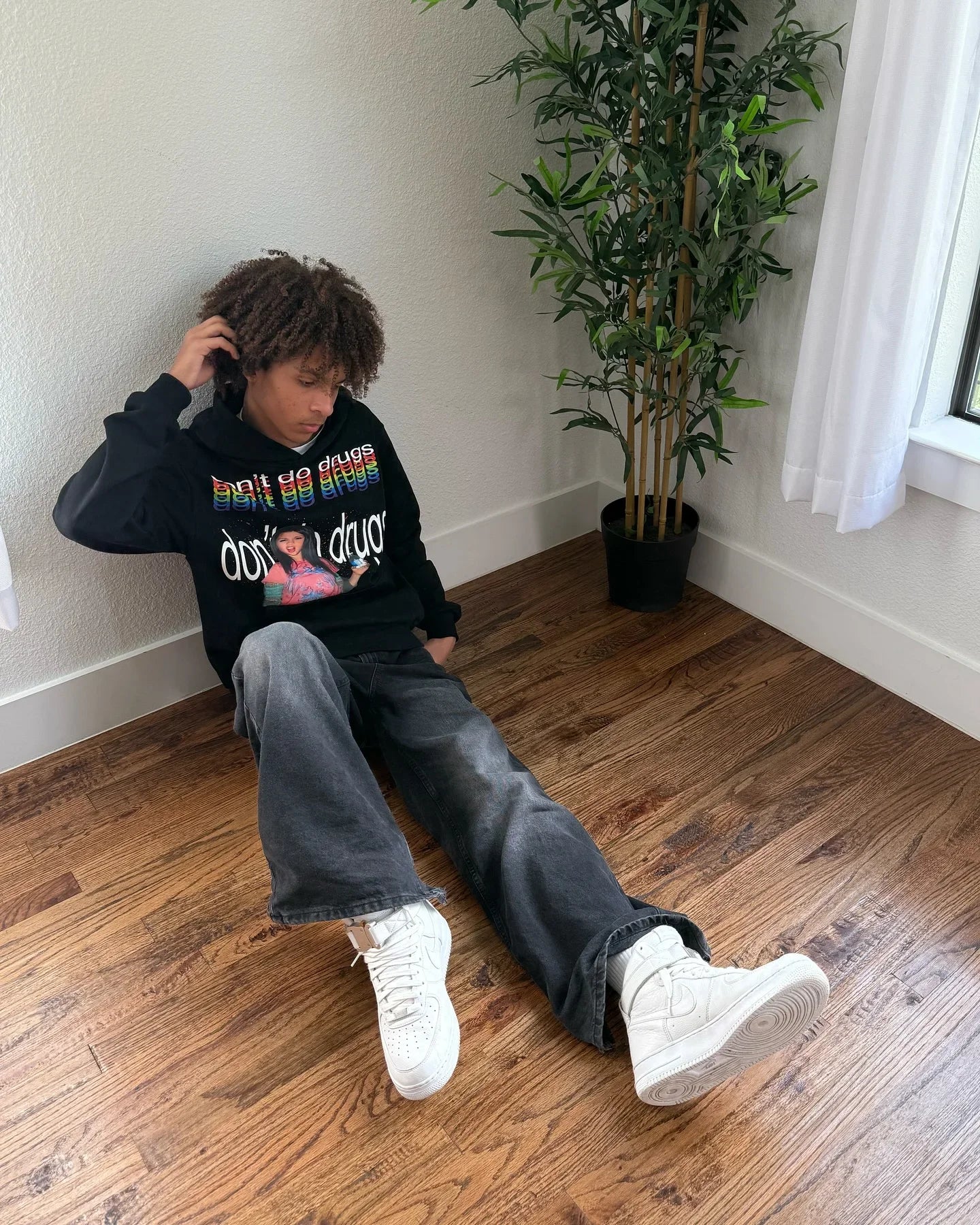 Vintage Embroidery Print Hoodies Women Grunge Sweatshirt Tops Streetwear Harajuku Gothic Y2k Style Hoodie Women Clothing