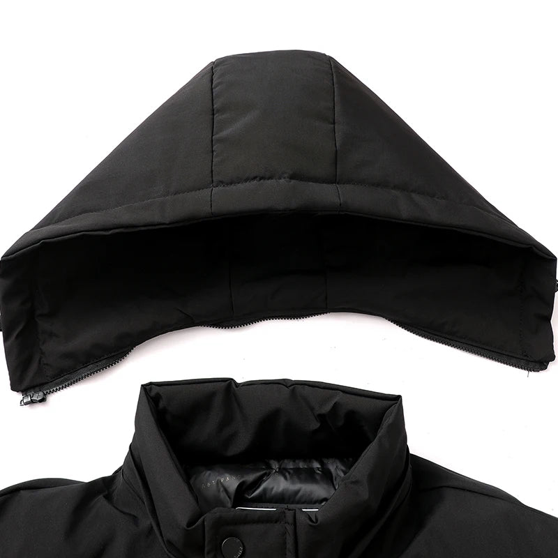 High End Traceless New Brand Business Casual Fashion Men Leather Jacket Faux PU Coats Autumn Winter Men Clothing 2026