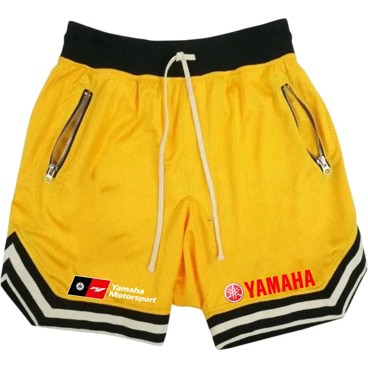 Yamaha Racing Men's Solid Color Sport Pants - Fashion Short Pants Style - Trendy 2026 Men's Sport Pants