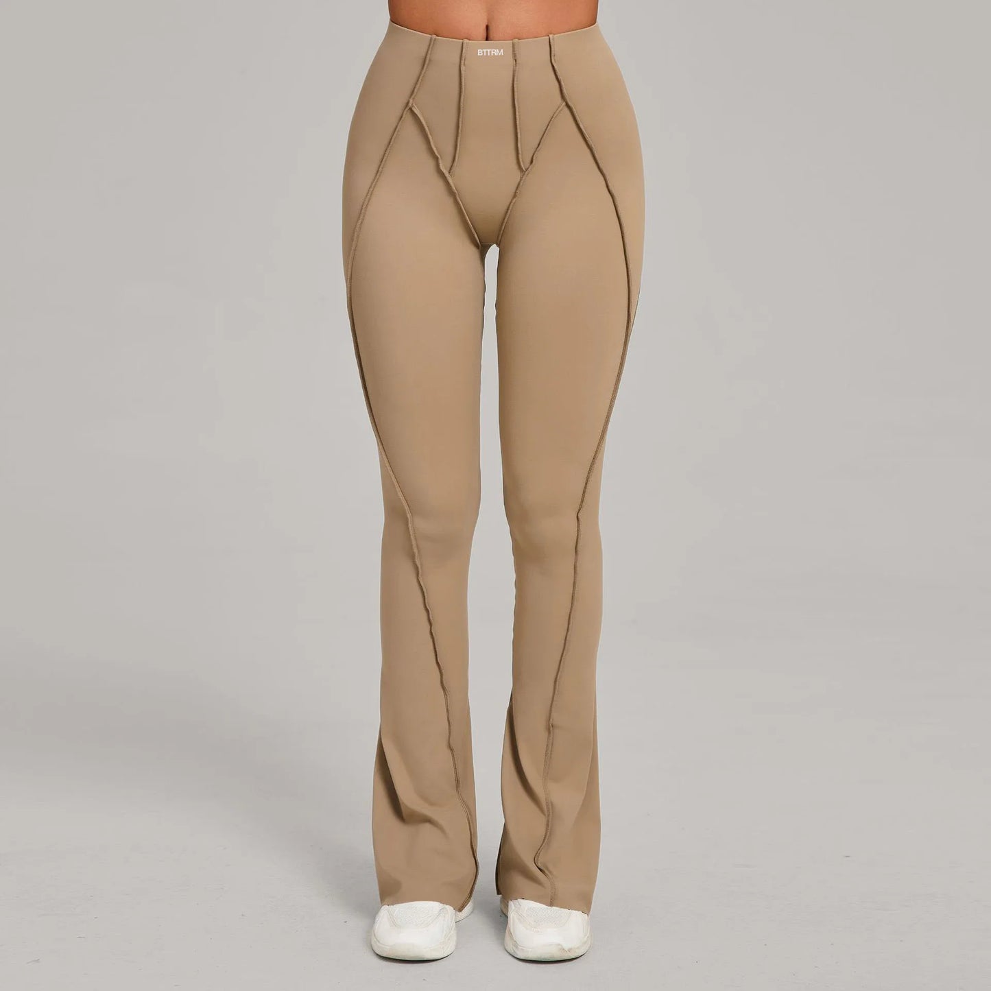 2026 BetterMe Seamless Yoga Flare Pants, High-Waisted Butt-Lifting Training Pants, Women's Running and Gym Workout Leggings