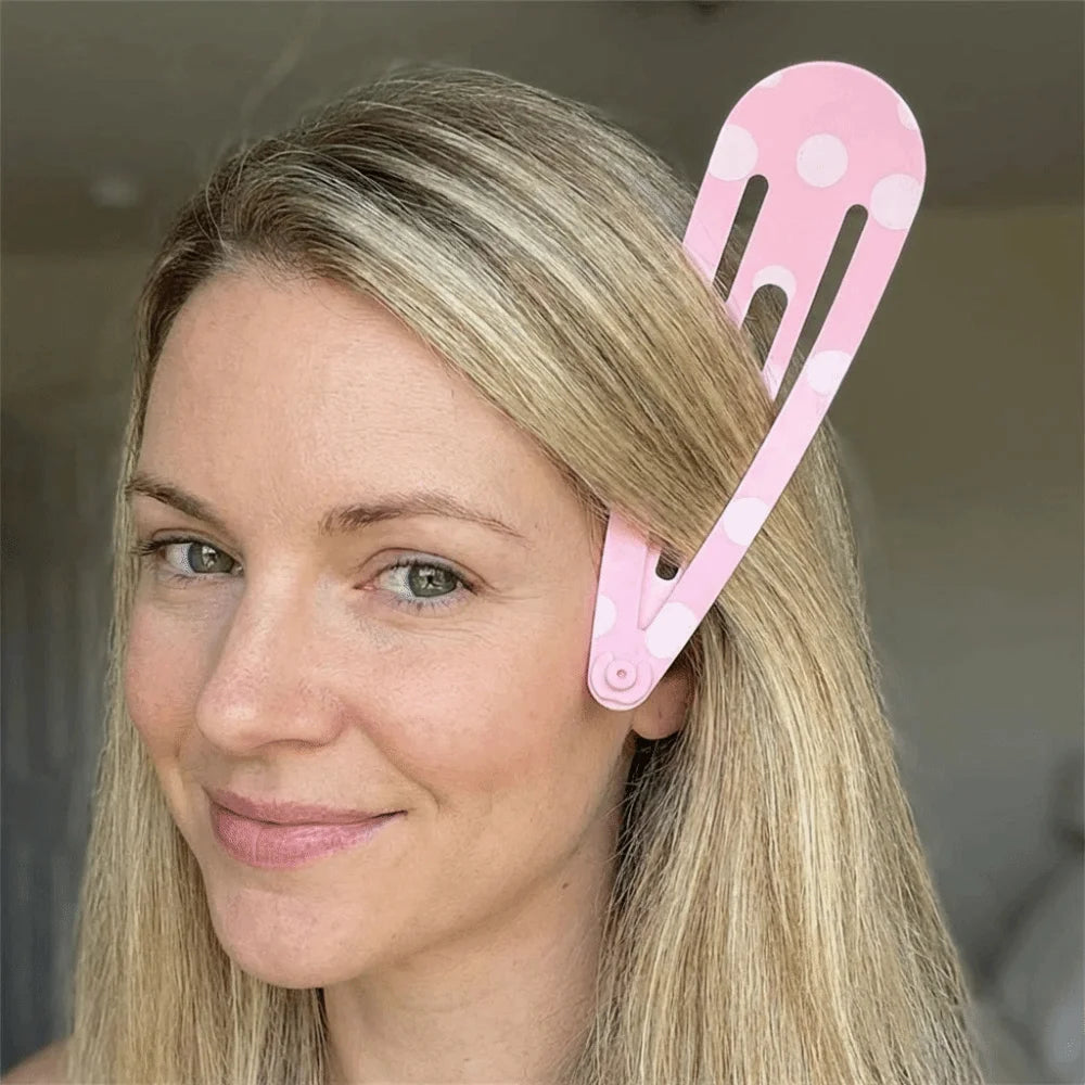 Cute Polka Dot Extra-large Hair Clips 20cm INS Hoodies BB Clip Creative Novelty Backpack Decoration Hairpin Curtain Decoration