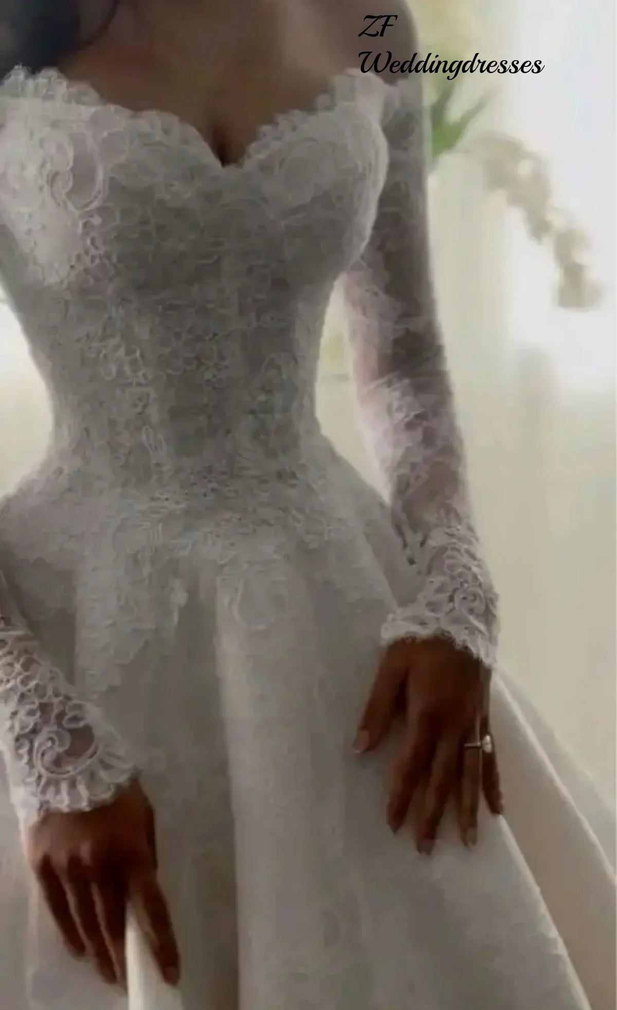 Customized Off Shoulder Mermaid Wedding Dress Lace Appliques Sweetheart Long Sleeves Bridal Gown Princess Vestidos De Novia 2026