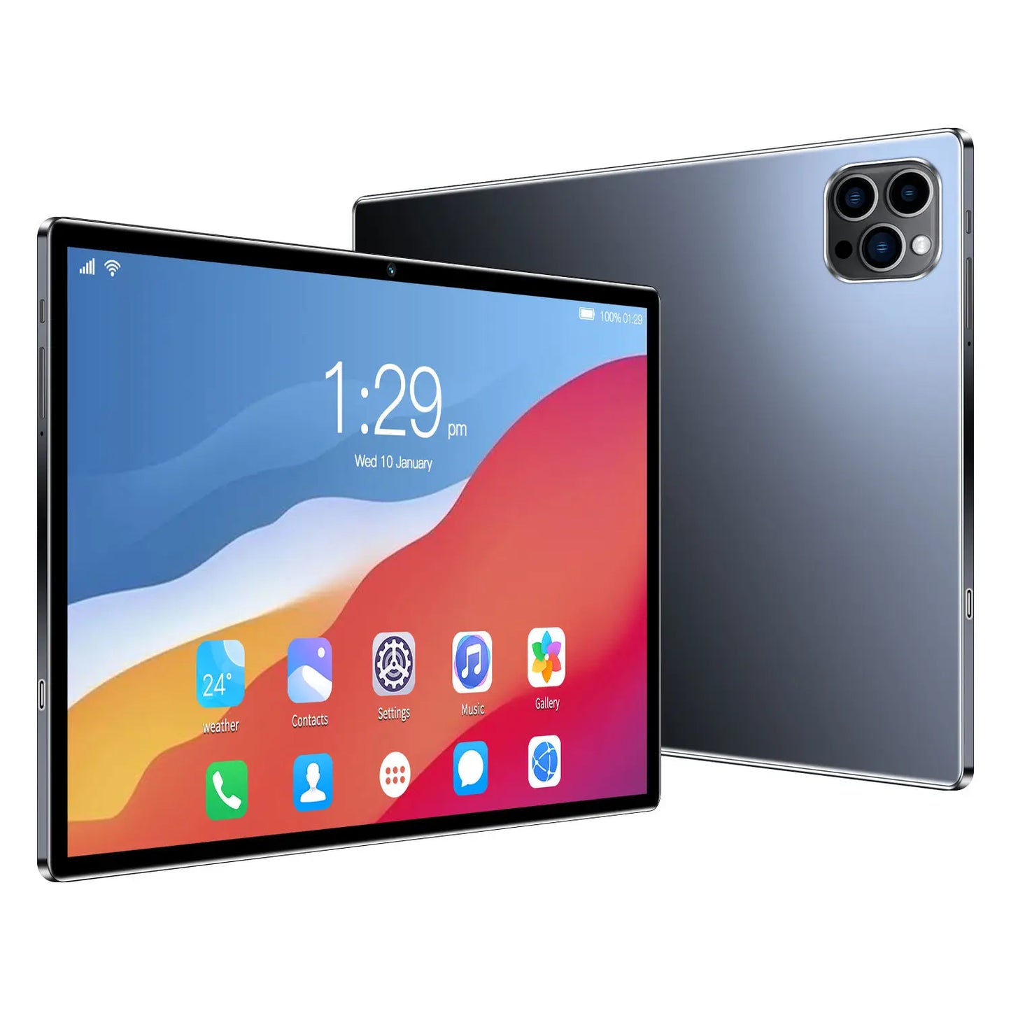 2026 Android 13 Android Tablet 4GB+64GB HD Touch Screen Dual Card WIFI 6000mAh Battery Octa Core