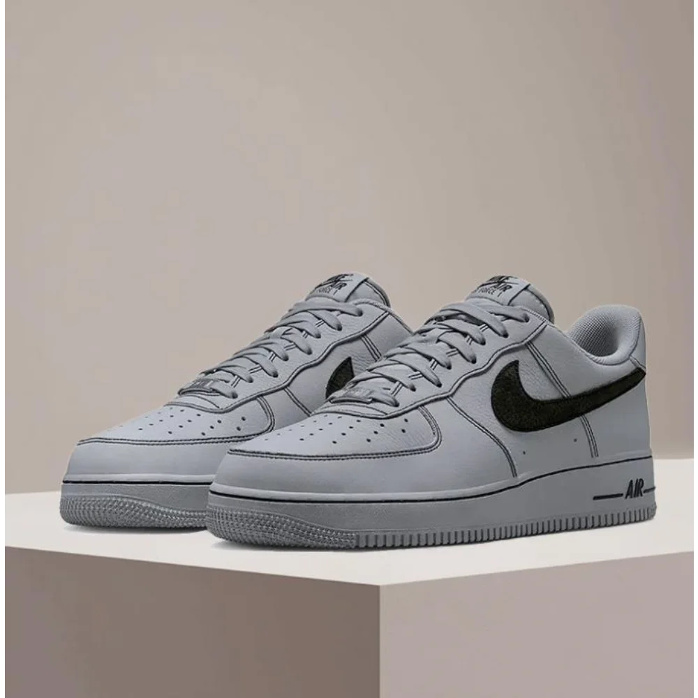 Nike Air Force 1 Men's Anti-Slip, Wear-Resistant, Cushioned, Lightweight, Stylish Casual Classic Sneakers HQ2037-004