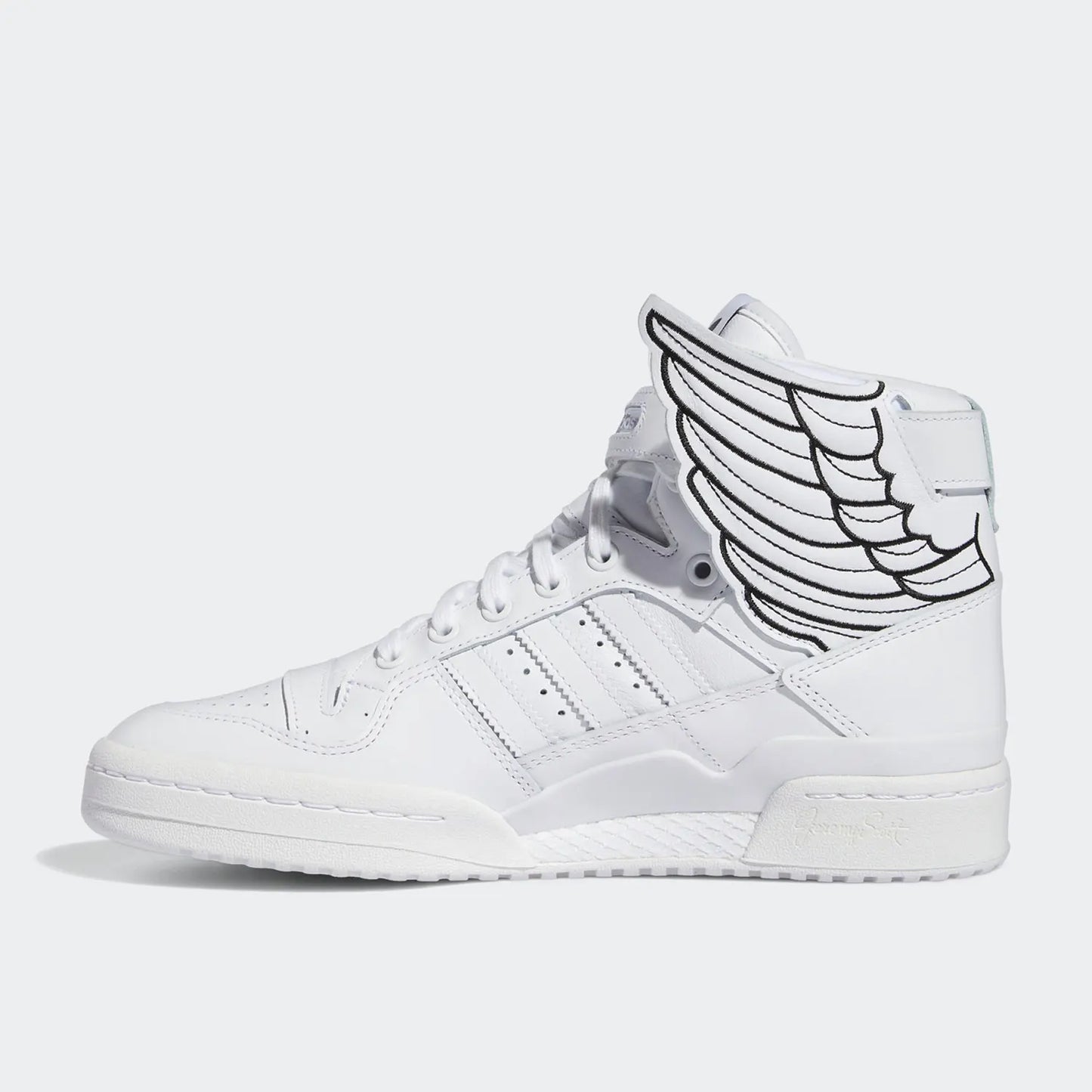 Adidas genuine clover wing high top men's and women's sports casual shoes GX9445