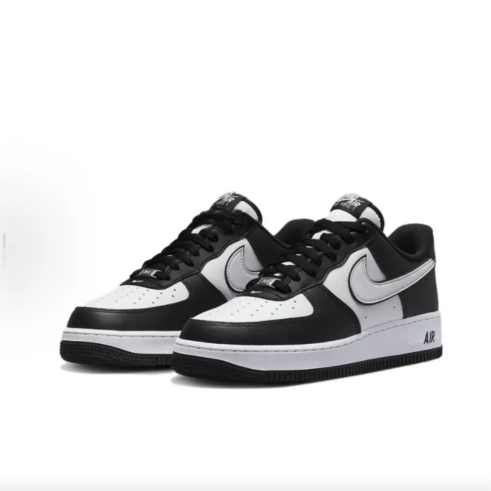 Nike Air Force 1 “Panda” Leather Casual Low-Top Sneakers Unisex White/Black DV0788-001
