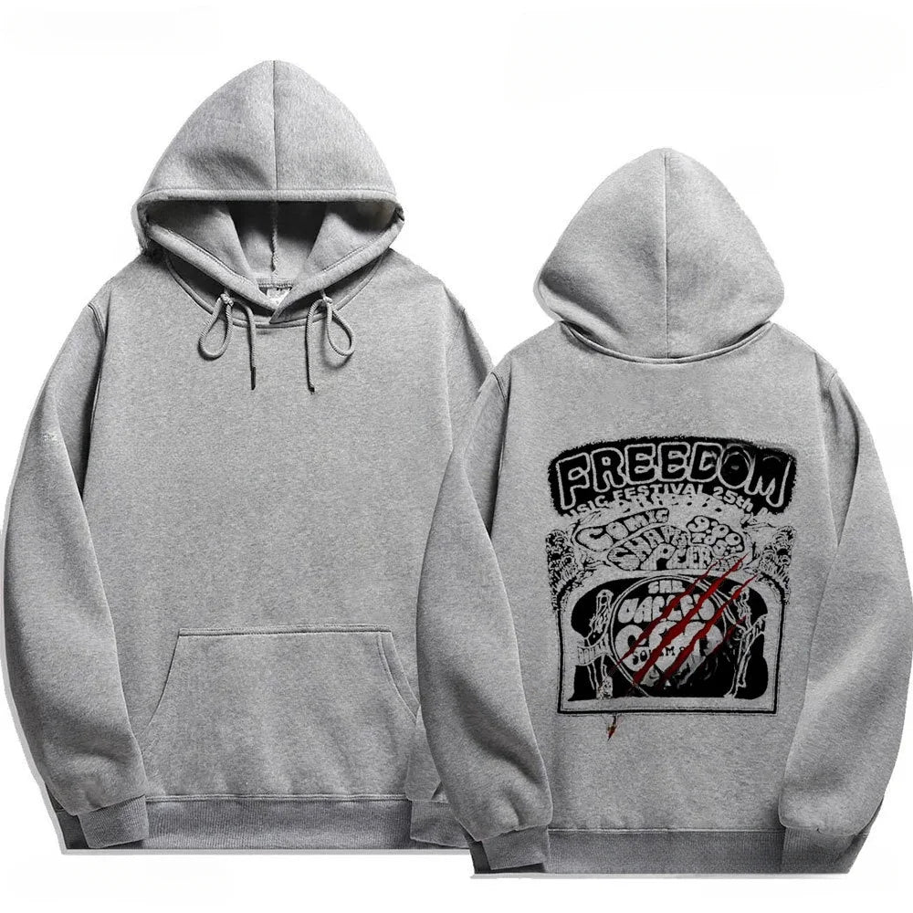 2026  New Style  Cry of  Fear Hoodies  Double Sided   Men's  Women's  Sweatshirt  Unisex  Long-sleeved  Hoodie  Size S-3XL